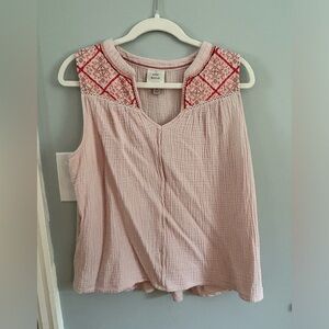 Knox Rose gauze top